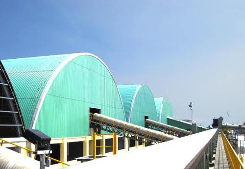 济南同镒兴业材料提供的屋面防腐板,化工厂